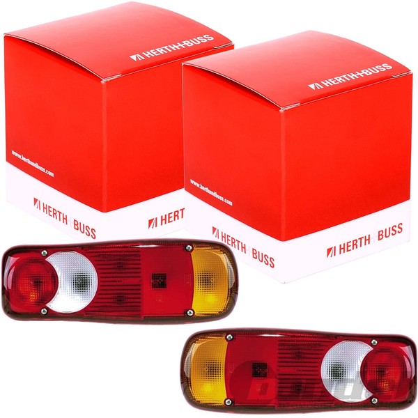 2X Herth+Buss RÜCkleuchten Satz Passend FüR Renault Trucks Mascott Links+Rechts-image