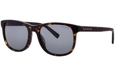 Coach HC8283U 512071 Sunglasses Men's Tortoise/Dark Green Rectangle Shape 55mm
