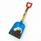Vintage Large 14” Ohio Art Tin Litho Blue Big Boss Bulldozer Toy Sand Shovel