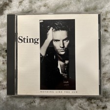 Sting - Nothing Like the Sun (CD, 1987, A & M Records, CD 6402/DX 2164) CD MINT