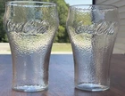 VINTAGE 32oz COCA COLA PEBBLE GLASS