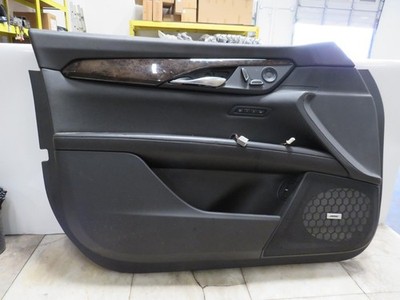 16 17 CADILLAC CT6 Left Front Door Trim Black