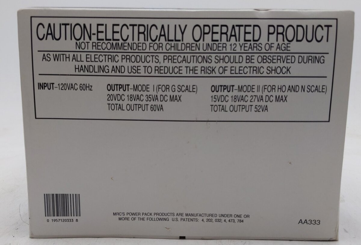 MRC AA333 Sound & Power 7000 Transformer EX/Box