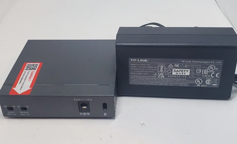 TP-Link TL-SG1005P, 5 Port Gigabit PoE Switch, 4 PoE+ Ports @65W, Desktop, Plug - Image 2 of 3