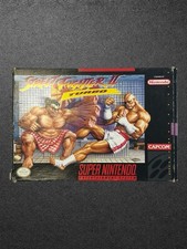 Street Fighter II Turbo (Super Nintendo SNES, 1993) CIB Complete Box Game Manual