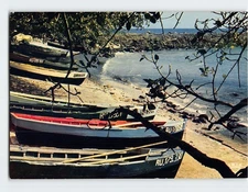 Postcard Fishing Boats Terre-Sainte Réunion France