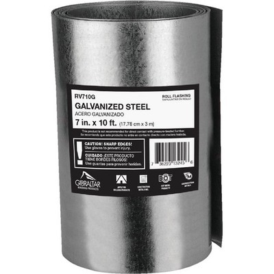 NorWesco 7 In. x 10 Ft. Mill Galvanized Roll Valley Flashing 518940 NorWesco