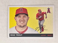 2020 Topps Archives BASE #50 Mike Trout Los Angeles Angels 1955