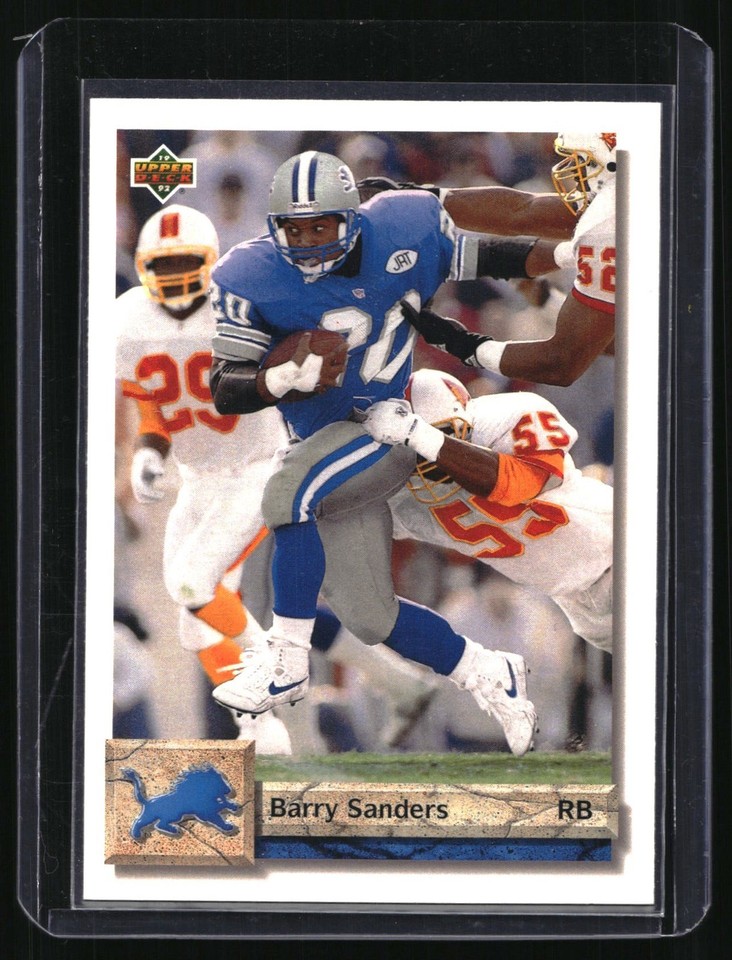1992 Upper Deck #155 Barry Sanders 1992 Upper Deck #155 Barry Sanders