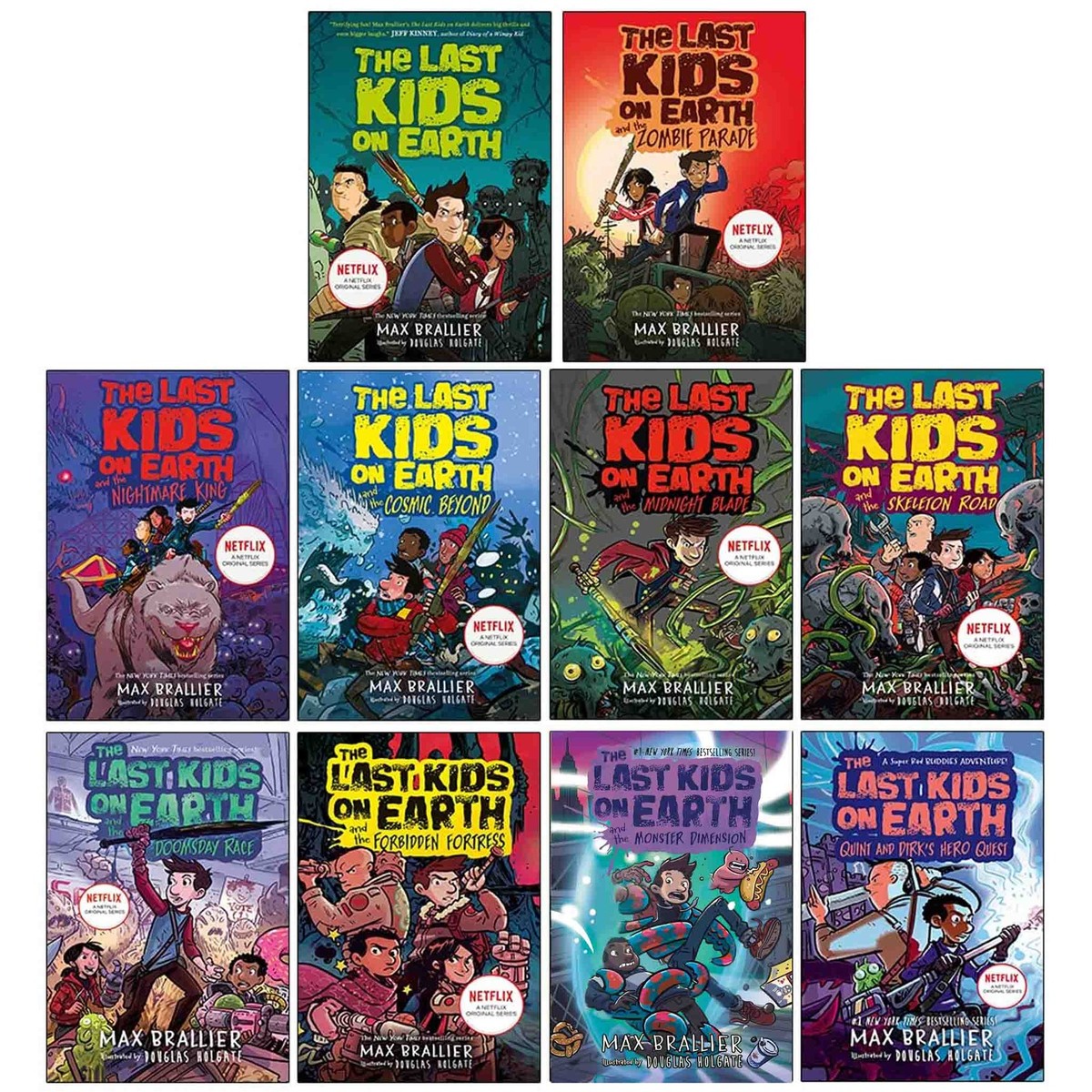 The Last Kids on Earth 全12巻セット Last Kids on Earth Series by Max Brallier 10 Books Collection Set
