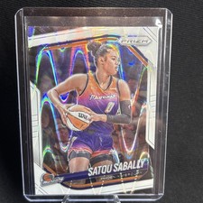 2025 Panini Prizm WNBA White Seismic Prizm #4 Satou Sabally Phoenix Mercury💎💎