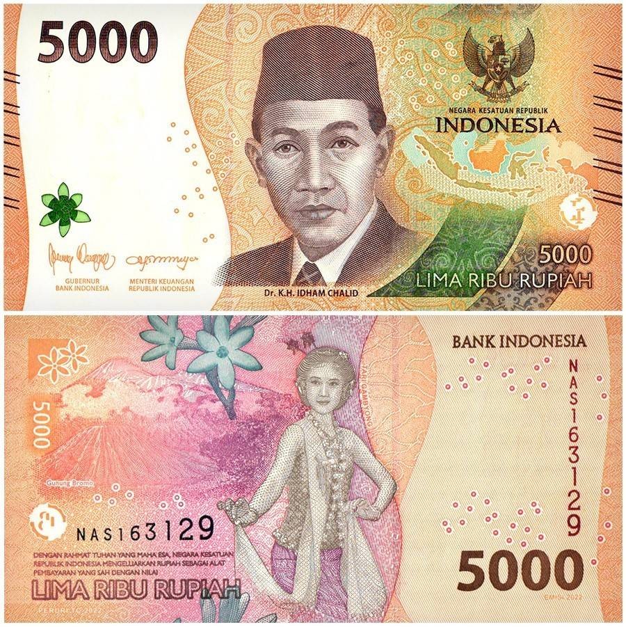 Indonesia 1000-100000 Rupiah 7 Pieces Set, 2022, P-162-168, UNC | eBay