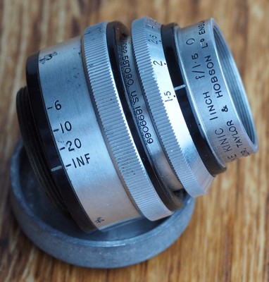 Taylor Hobson Cooke Kinic 1 inch 1.5 C-mount cine lens Taylor Hobson Cooke Kinic 1 inch 1.5 C-mount cine lens