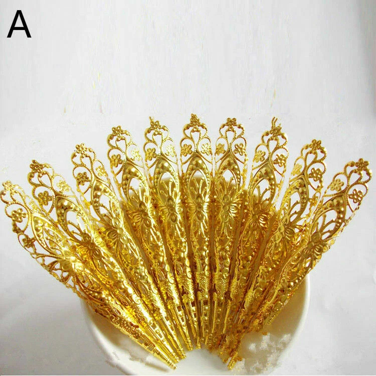 1 X Chinese Ancient Long Nail Rings Fingernails Joint Armour Knuckle Finger Ring - Image 2 of 4