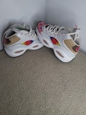 Reebok Allen Iverson Candyland Size 5 White Basketball Shoes GZ0081 S193