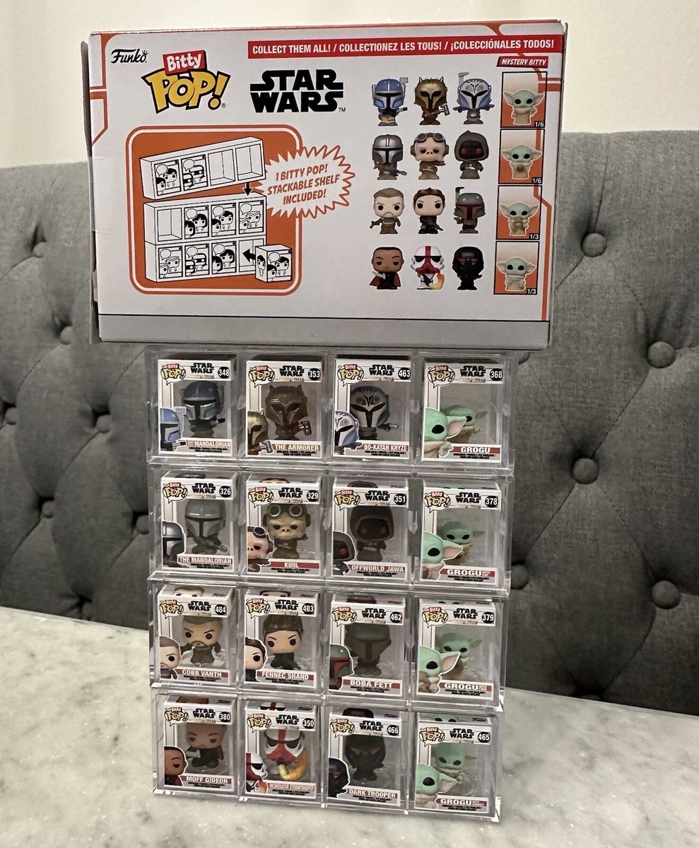 Funko Bitty Pop Star Wars Mandalorian Complete Full Set With Rare