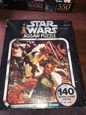 Vintage Kenner Star Wars Puzzle Trapped In The Trash Compactor
