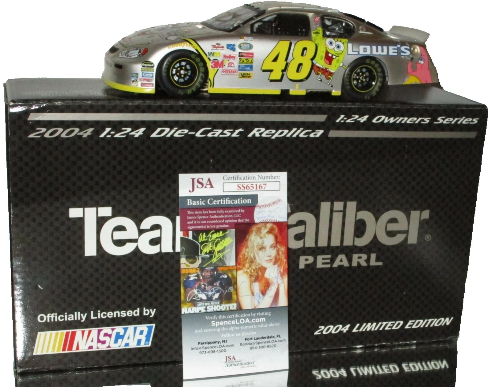 Team Caliber Diecast Racing Cars Jimmie Johnson 2004 Vehicle Year