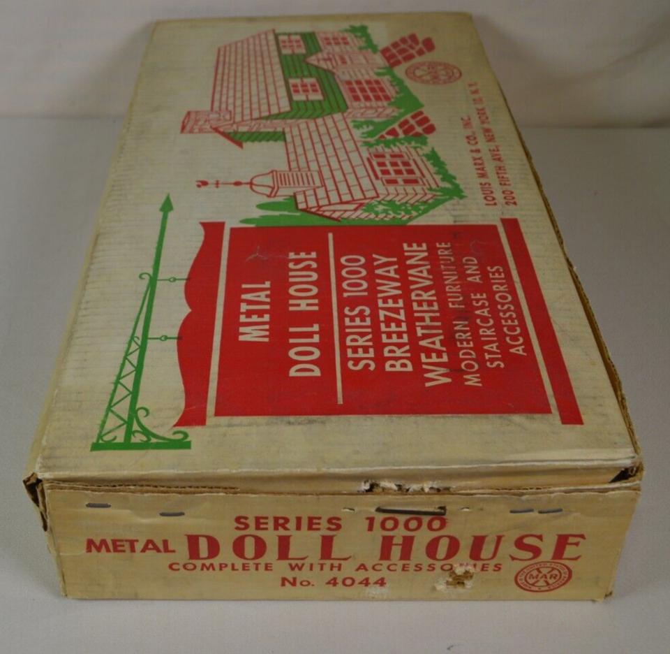 MARX PLAYSET SERIES 1000 DOLL HOUSE 4044 MINT !!! eBay
