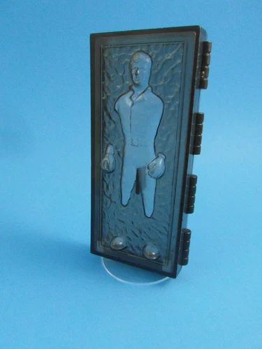 POTF- Last 17- Han Carbonite Display Stand (stand only)- Star Wars Kenner- CLEAR