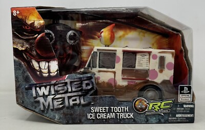 Playstation Twisted Metal Sweet Tooth Ice Cream Truck Radio Control RC SEALED!
