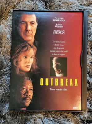 Outbreak DVD 1995 Widescreen Region 1 Dustin Hoffman Rene Russo Morgan Freeman