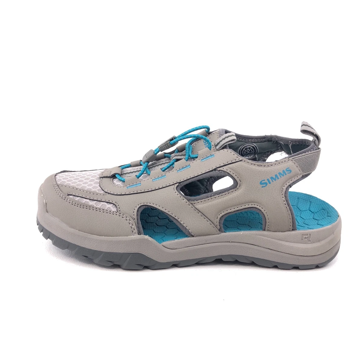 Simms Riprap Water Sandals Womens Size 11 EUR 42 Gray Wading Fly Fishing  Shoes