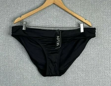 Apt 9 Bikini Bottom Women's 16 Solid Black Swimwear Swim Separates New