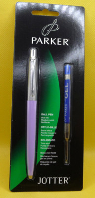 Parker Vintage Jotter Ballpoint Pen-Pale Purple- Made In UK-free bonus refill