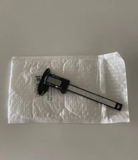 L@@K !! New Electronic 4" Digital Calipers Carbon Fiber Composites SAE & Metric