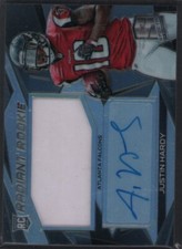 2015 Panini Spectra - Radiant Rookie Patch Signatures Justin Hardy /99 Auto