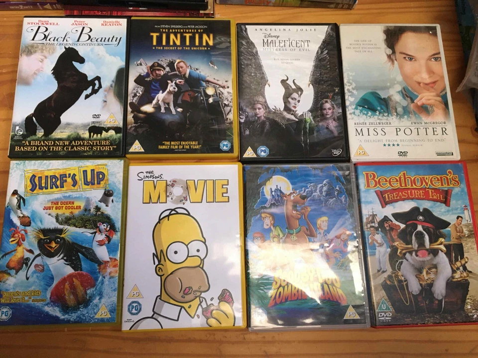 JobLot SALE 40 DVD Childrens Kids Fun Cartoon Film Mixed Wholesale Bundle Market - Image 2 of 4