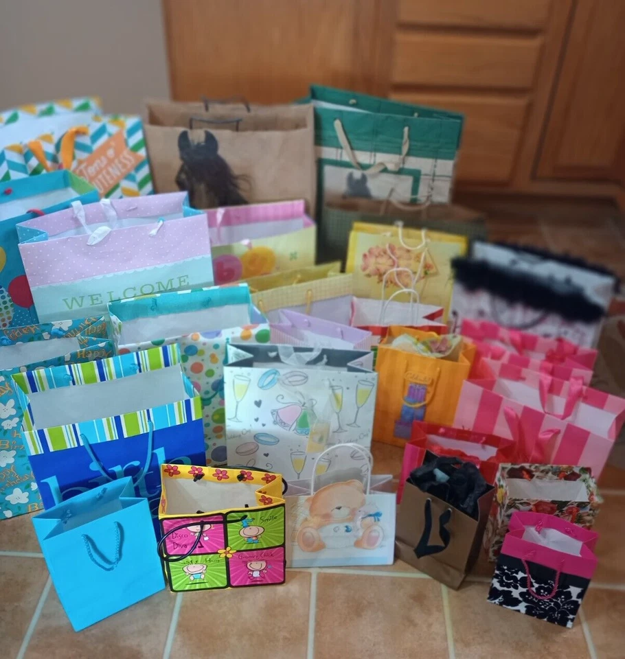 Подарочные пакеты в ассортименте L, M, S свадьба/день рождения ребенка лошади, Рождество дети/взрослые - Изображение 2 из 4