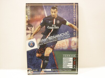 Panini WCCF 2014-15 SOC Zlatan Ibrahimovic 1981 Sweden　No.10 Paris Saint-Germain