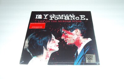 My Chemical Romance LIFE ON THE MURDER SCENE Vinyl RED SPLATTER