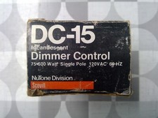 Nutone DC-15 120V 75-500W Incandescent Dimmer...
