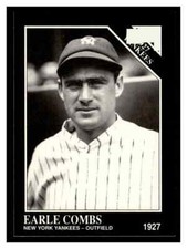 1991 Conlon Collection TSN #105 Earle Combs