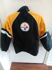 Pittsburgh Steelers Jacket Size Youth L 14/16