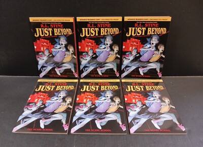 Advanced Readers Copy Just Beyond:The Scare School- R. L. Stine (X6) Lot