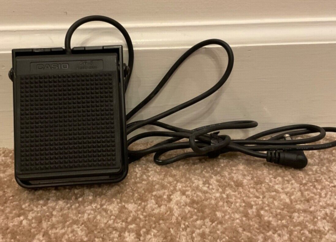 Casio SP-3 Sustain Pedal Digital Piano Keyboard Pad Style | eBay
