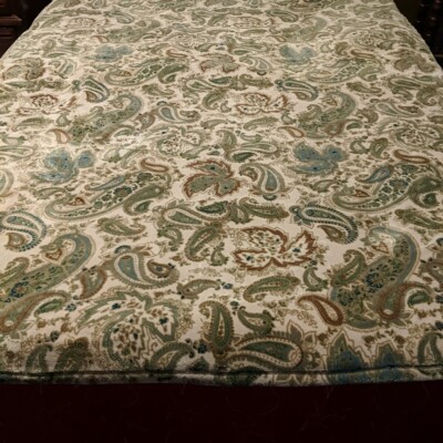 Sonoma Life styles paisley blanket 62''x77'' plush college home bedding