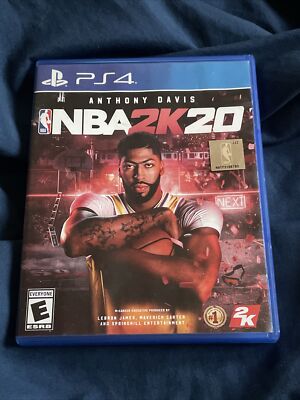 NBA 2K20 - Sony PlayStation 4 - Anthony Davis - PS4 Video Game Tested CIB