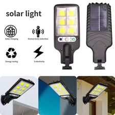 1200W Outdoor LED Solar Street Wall Light PIR Motion Sensor Garden Security Lamp