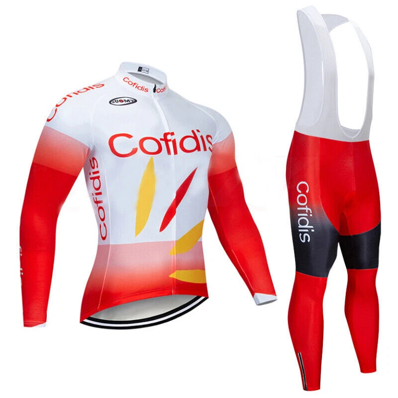 Camiseta deportiva de ciclismo de manga larga para hombre térmica polar para bicicleta Foto 4 de 4