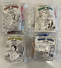 McDonalds 1991 Super Looney Tunes Super Heroes - Complete Set Under 3 Toy MIP