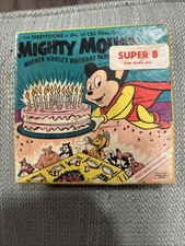 Vtg 1962 Mighty Mouse Mother Goose's Birthday Party Super 8mm Film Original Box