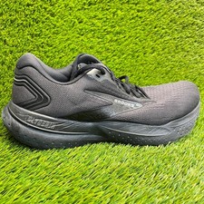 Brooks Glycerin 21 Mens Size 12 Triple Black Athletic Running Shoes Sneakers