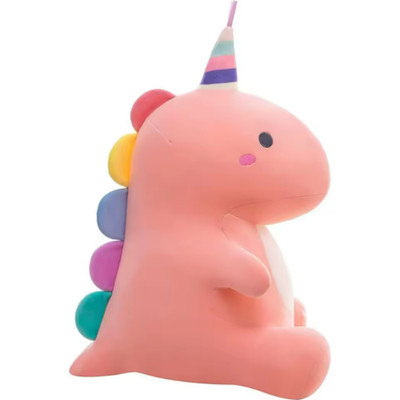 SNOWOLF Dinosaur Plush Toy Fat Dino Stuffed Doll