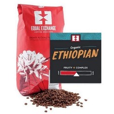 Café Bio Éthiopien En Grains Entiers 5 Lb Par Échange Équitable