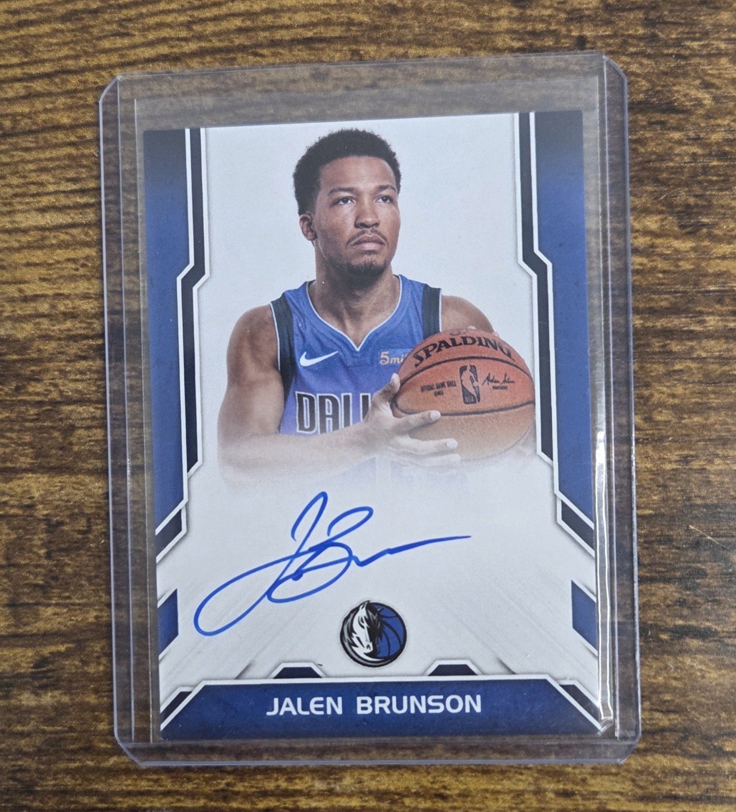 2018-19 Panini Donruss Jalen Brunson Next Day Autograph Rookie Auto, 1st Card